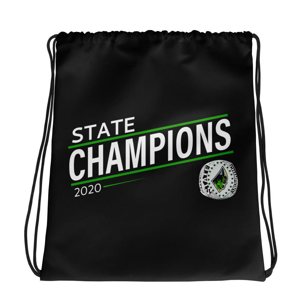 Customer Care Football 2020 Championship Ring Drawstring bag