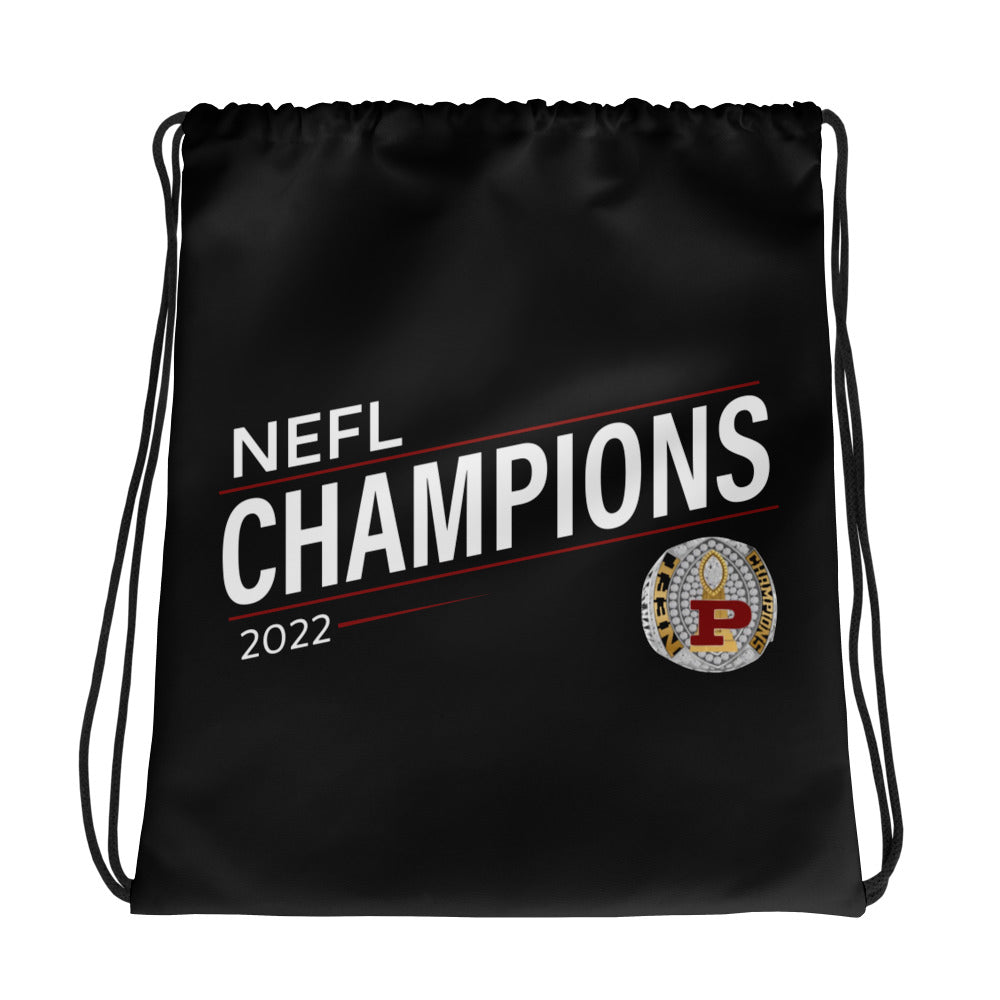 St. Paul Pioneers Football 2022 State Championship Ring Drawstring bag