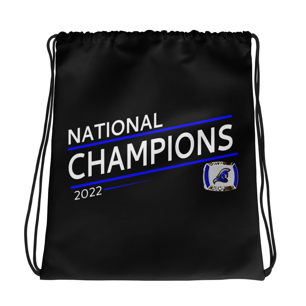 Trinity International University Volleyball 2022 State Championship Ring Drawstring bag