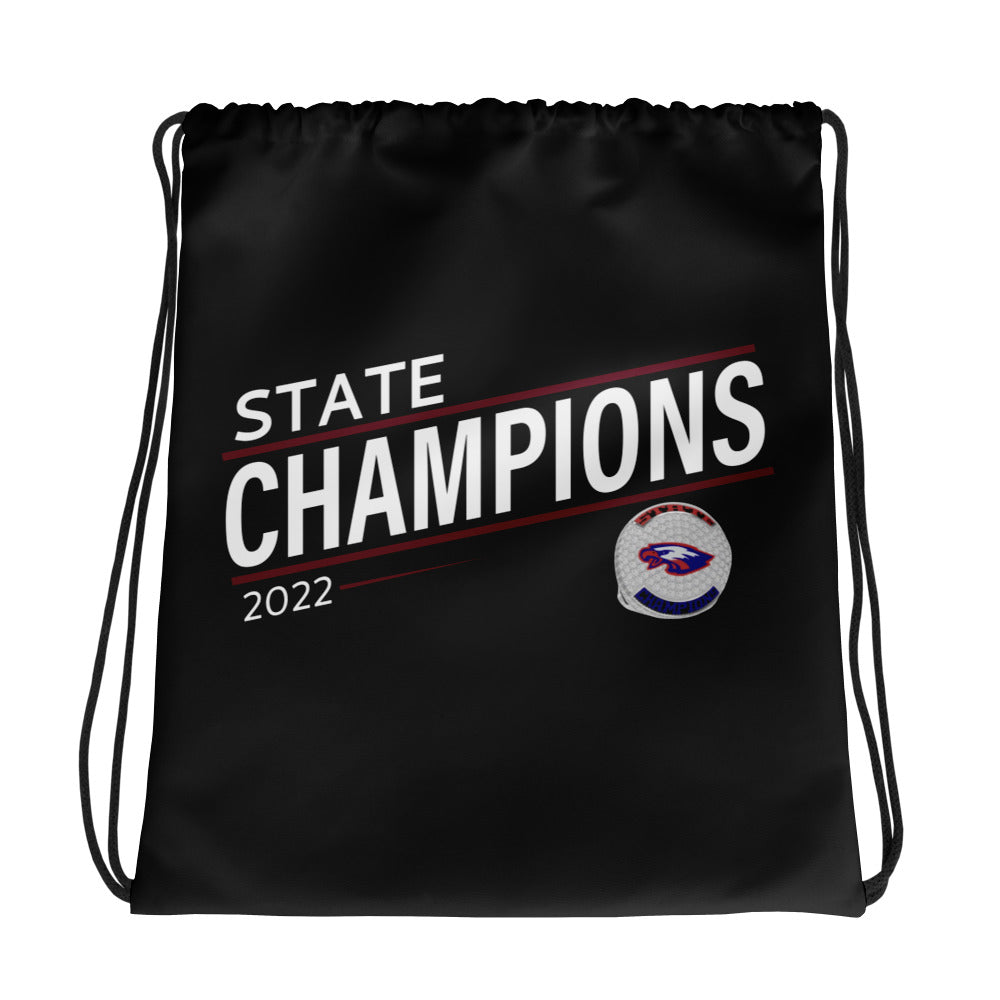 Canton-Galva Senior High School Cheer 2022 Drawstring bag