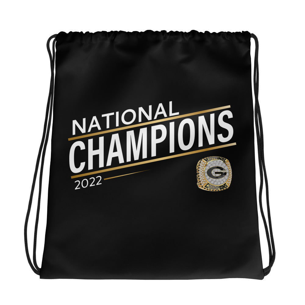 Team Georgia Middle School Runners Drawstring bag