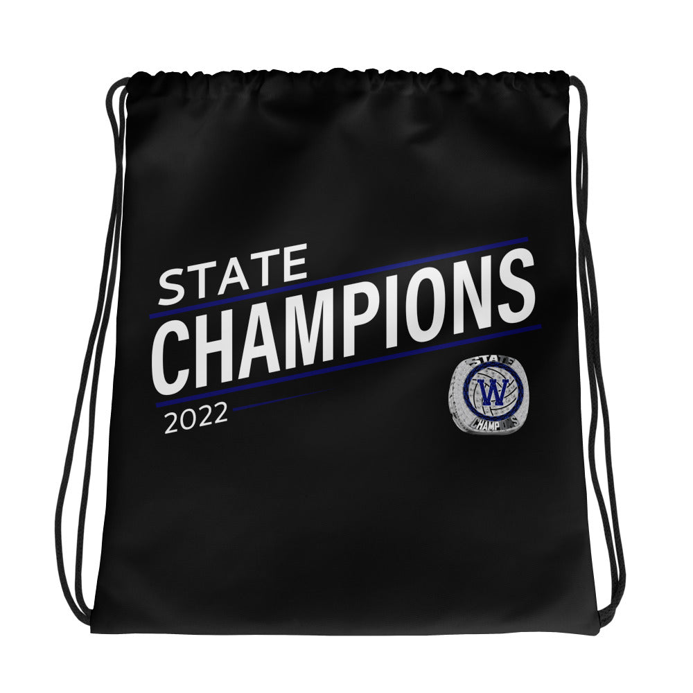Westfield High School Volleyball -Women's 2022 Drawstring bag