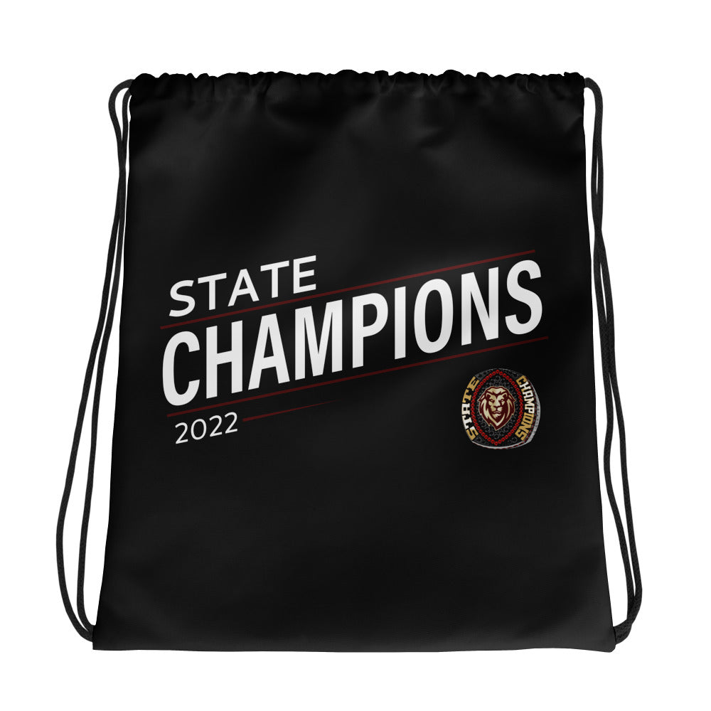 Praise Academy Football Championship 2022 Drawstring bag