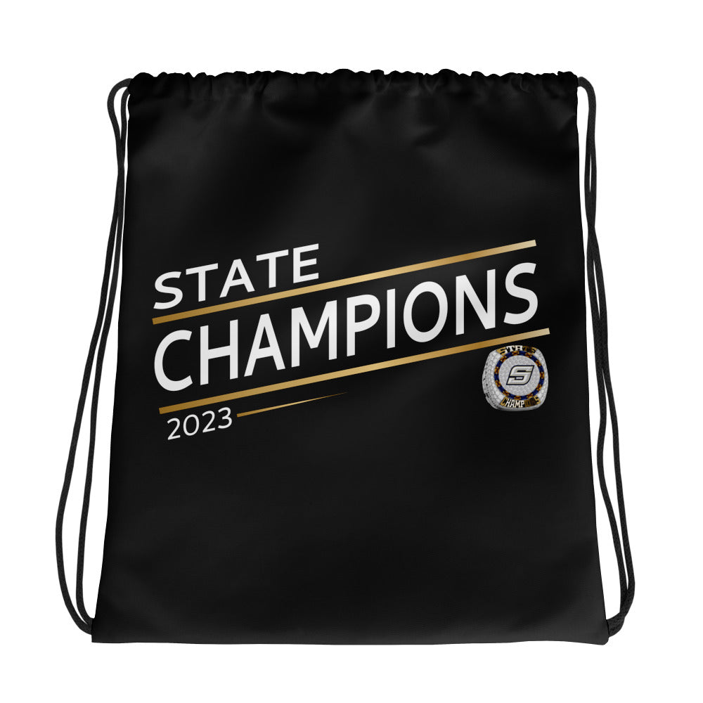 Southside Charter High School Bowling Silver Ring 2023 Drawstring bag