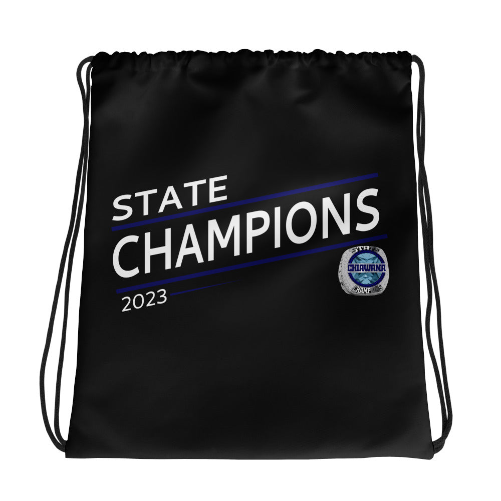 Chiawana High School Cheer 2023 Drawstring bag