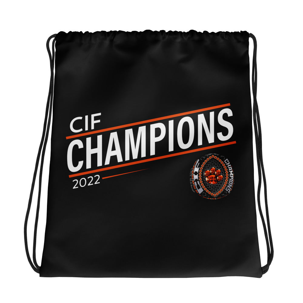 San Jacinto High School Football 2022 Drawstring bag
