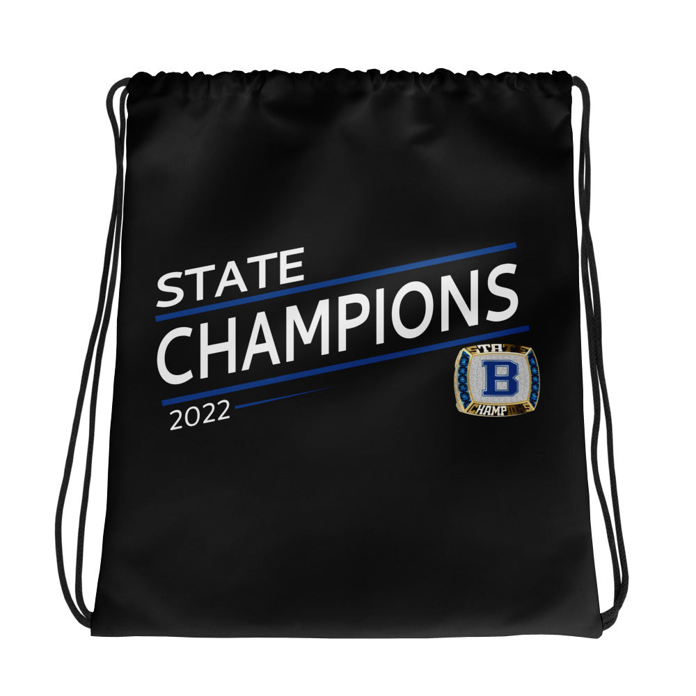 Bennington Senior High School Football 2022 Drawstring bag