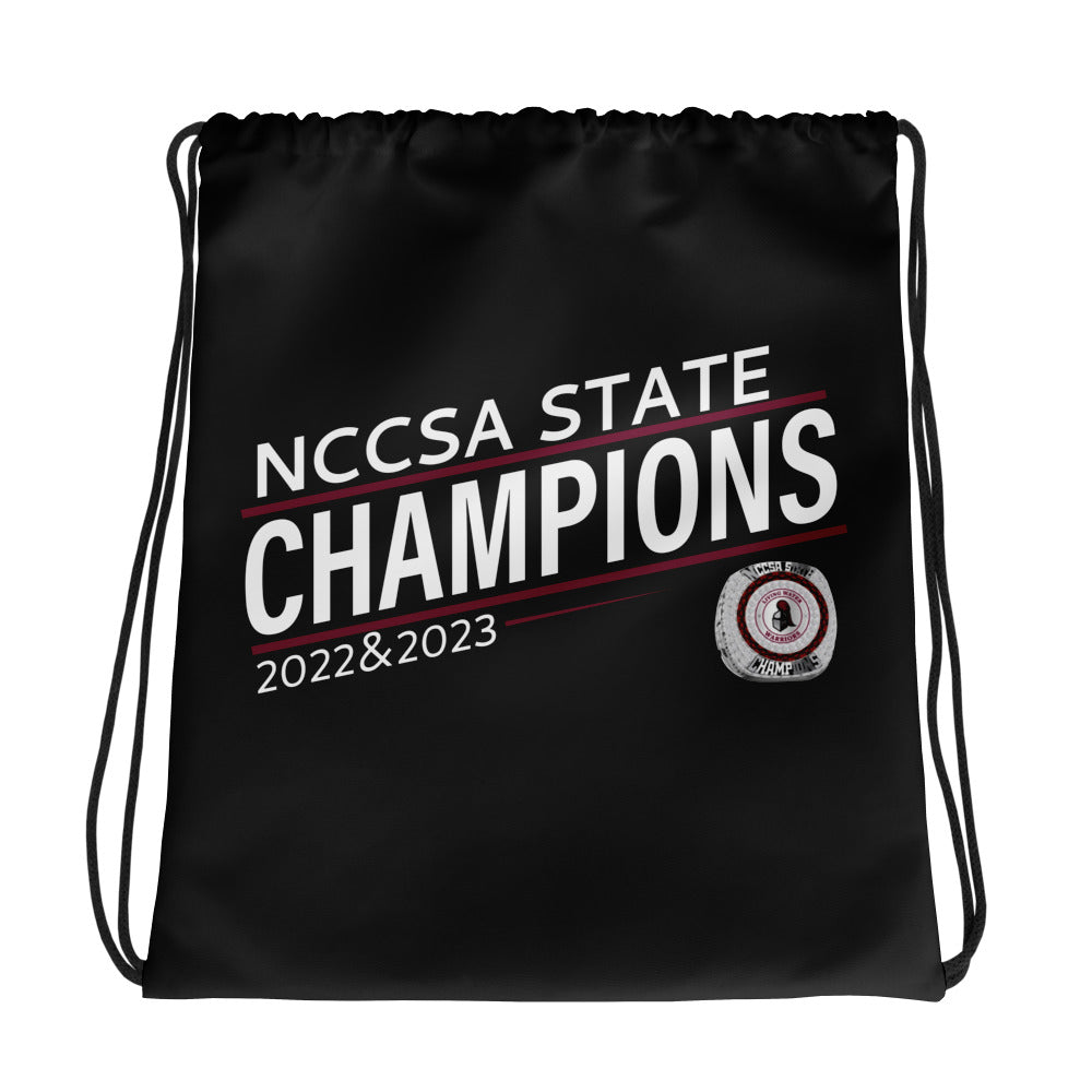 Living Water Christian School Basketball -Men's 2023 Drawstring bag