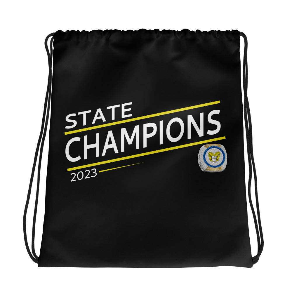 Robinson Secondary School Wrestling 2023 Drawstring bag