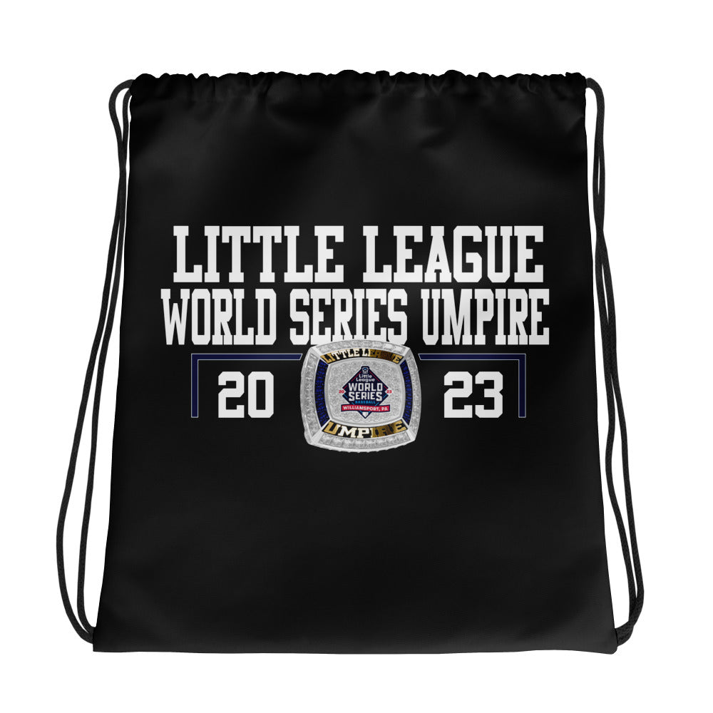 Little League World Series Umpires Baseball 2023 Drawstring bag