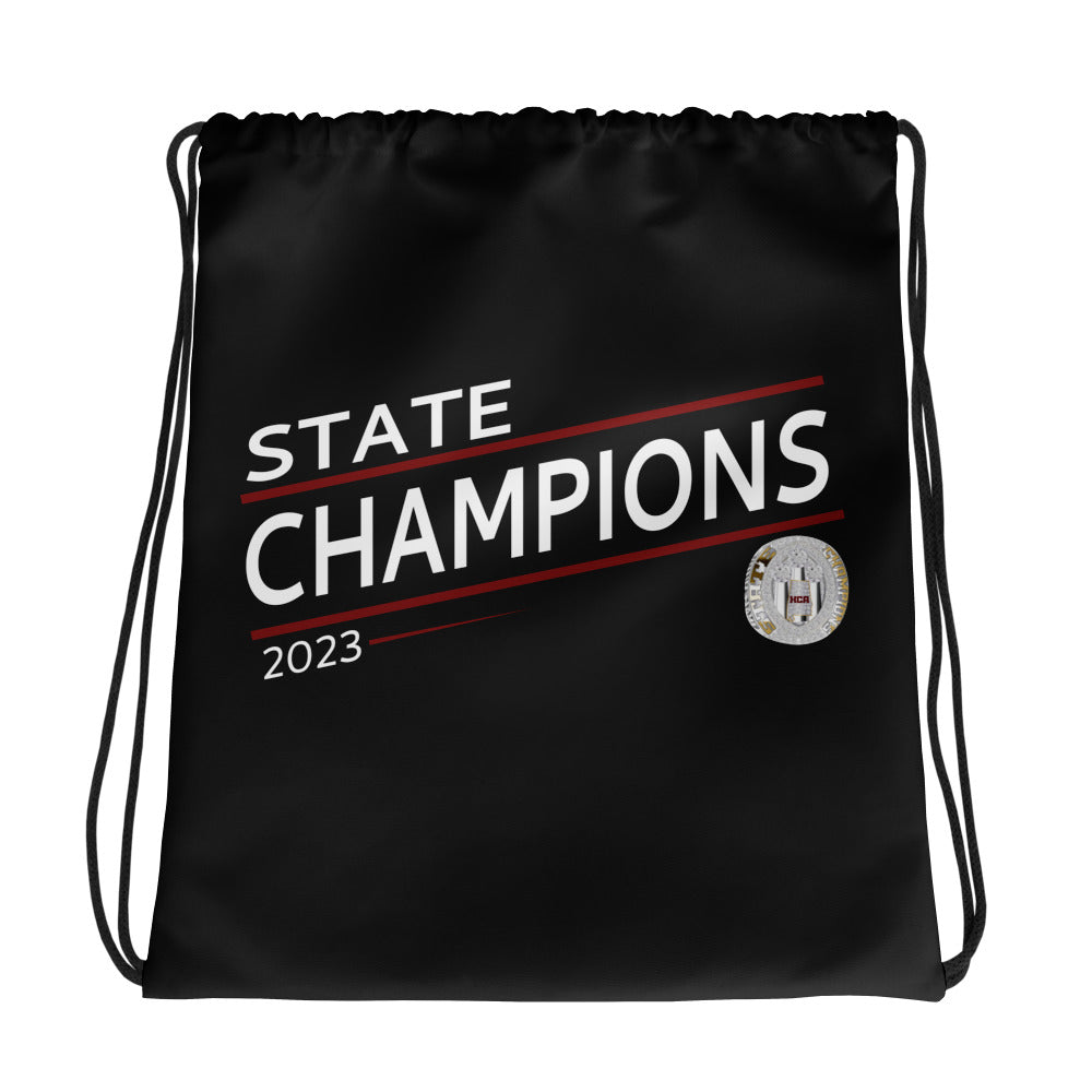 Heritage Christian Academy Basketball -Men's 2023 Drawstring bag