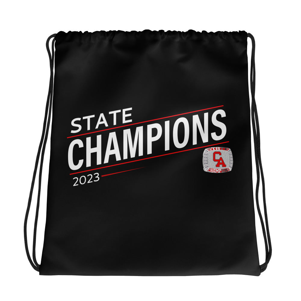 Carl Albert High School Wrestling 2023 Drawstring bag