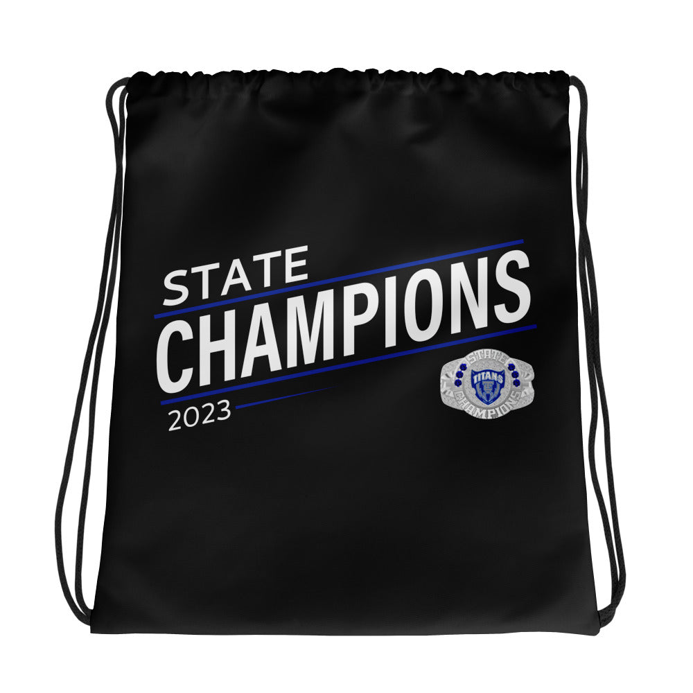 Temescal Canyon High School Cheer 2023 Drawstring bag