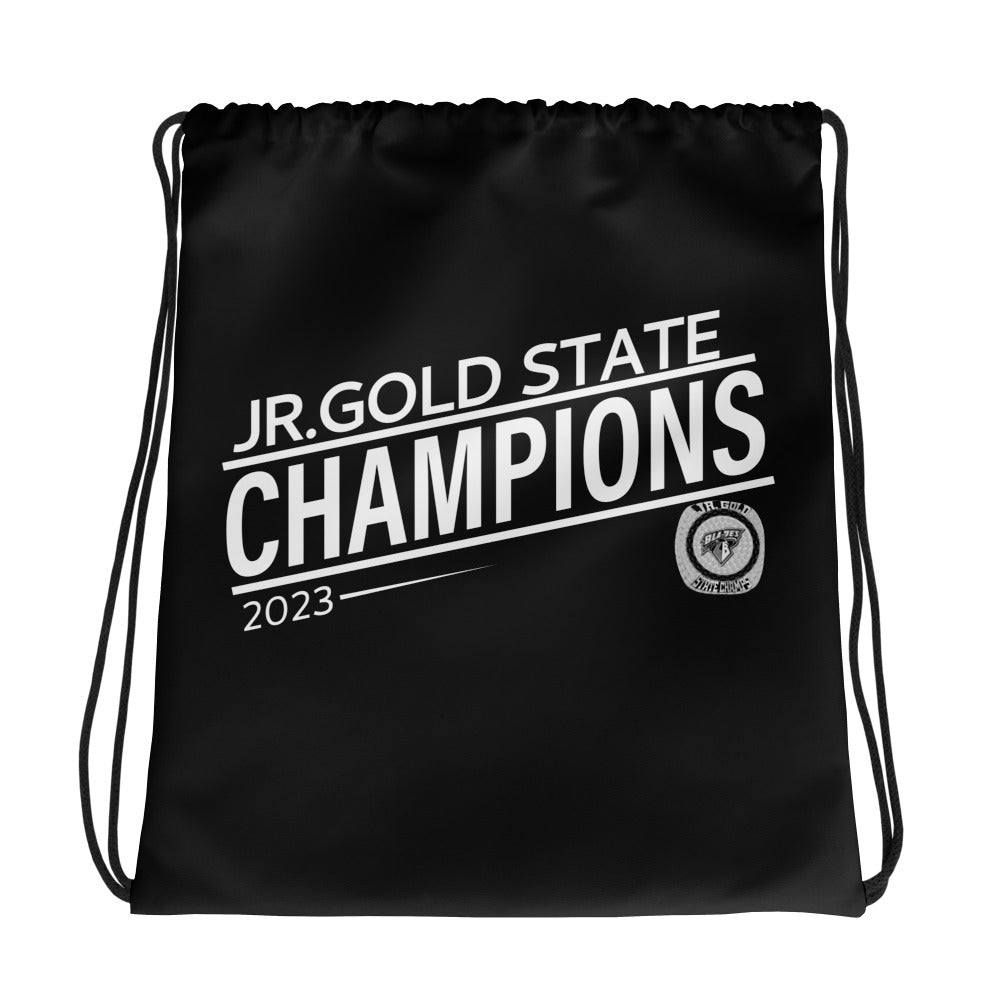 Langdon Area School Hockey -Men's 2023 Drawstring bag