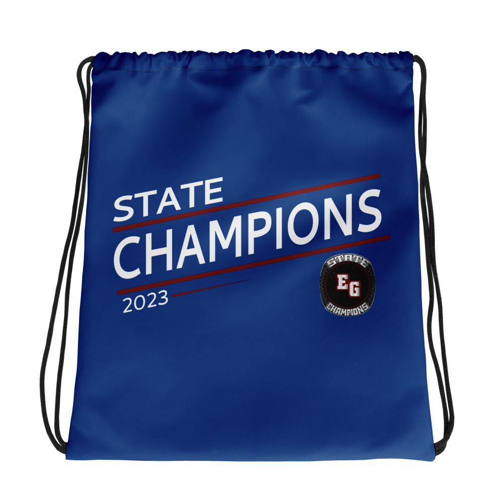 East Gaston High School Cheer 2023 Drawstring bag