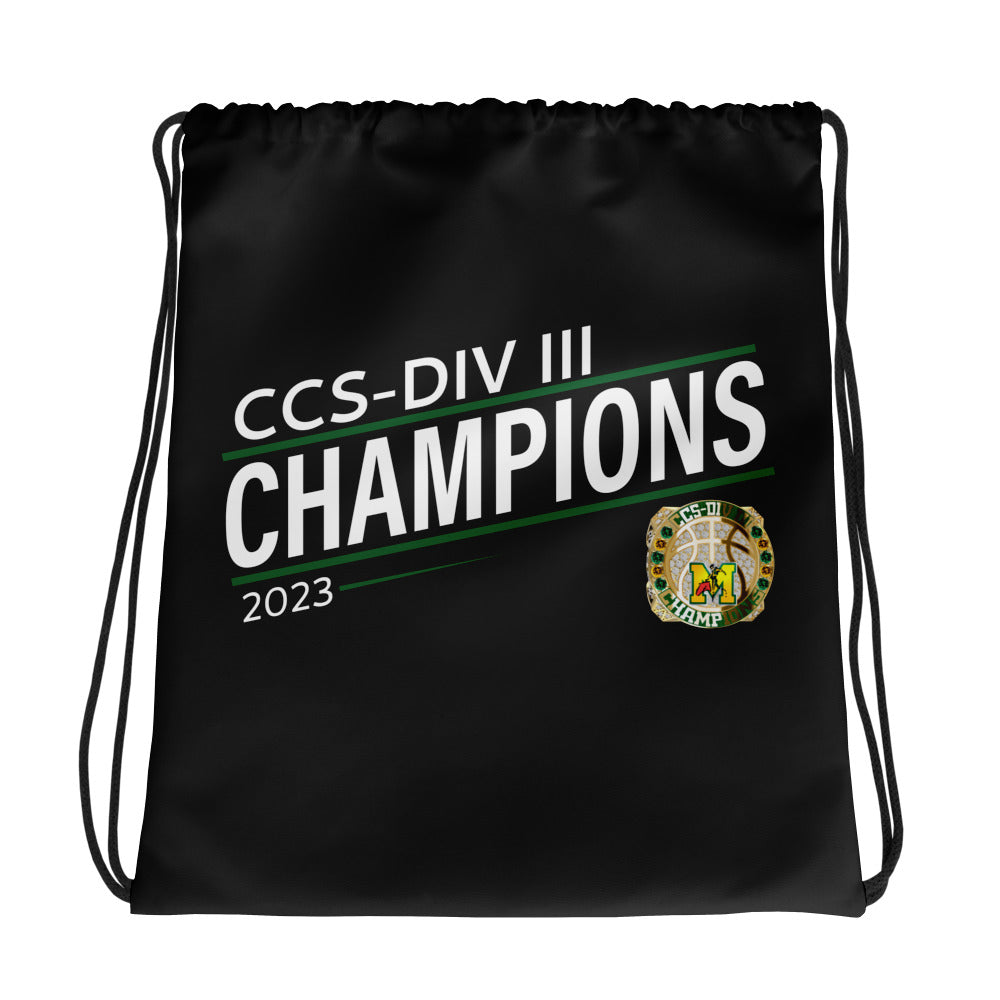 Monterey High School Basketball -Men's 2023 Drawstring bag