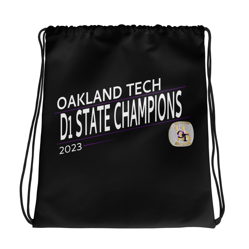 Oakland Technical High School Basketball -Women's 2023 Drawstring bag