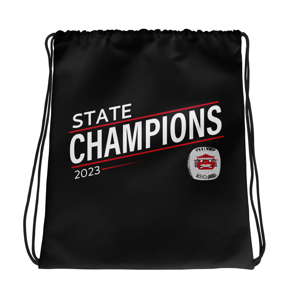 Hesston High School Basketball -Men's 2023 Drawstring bag