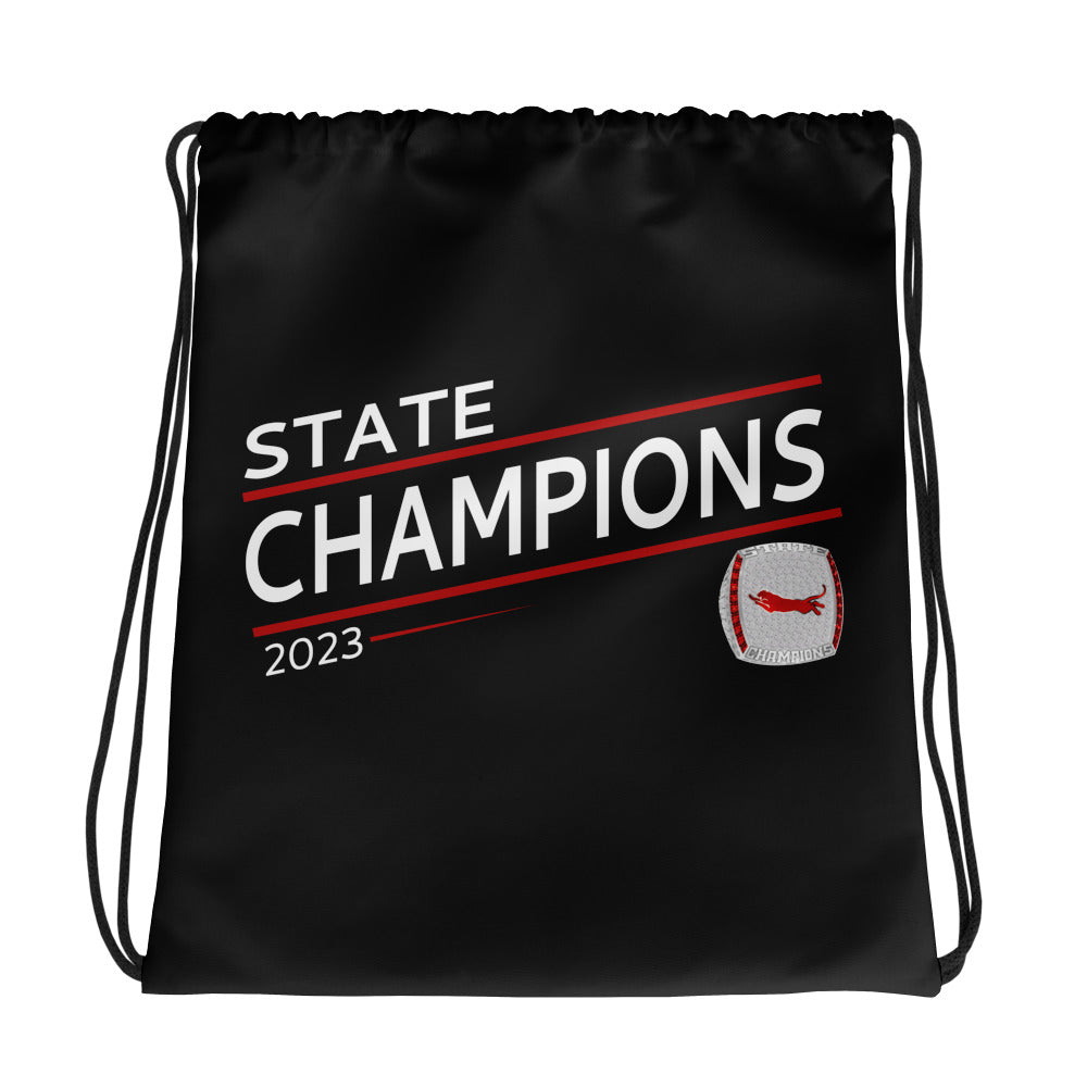 Magnolia High School Swimming &amp; Diving 2023 Men's Ring Drawstring bag