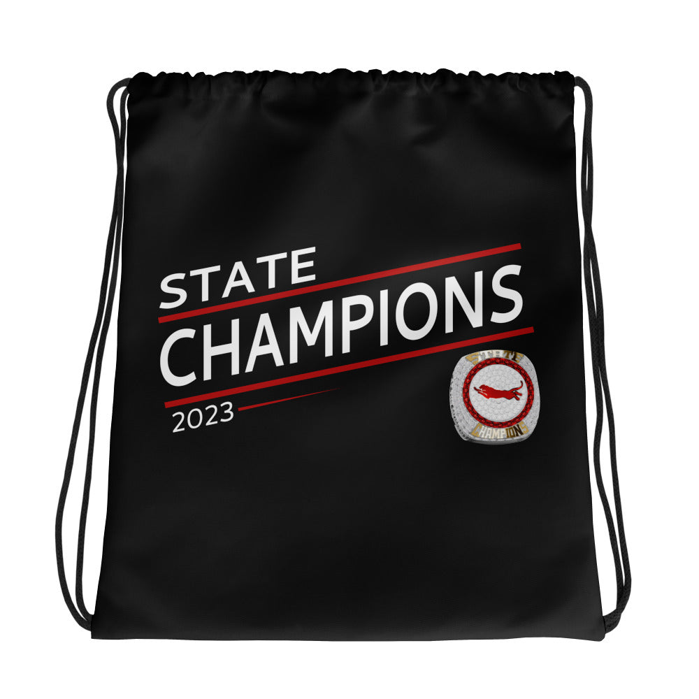 Magnolia High School Swimming & Diving 2023 Women's Ring Drawstring bag
