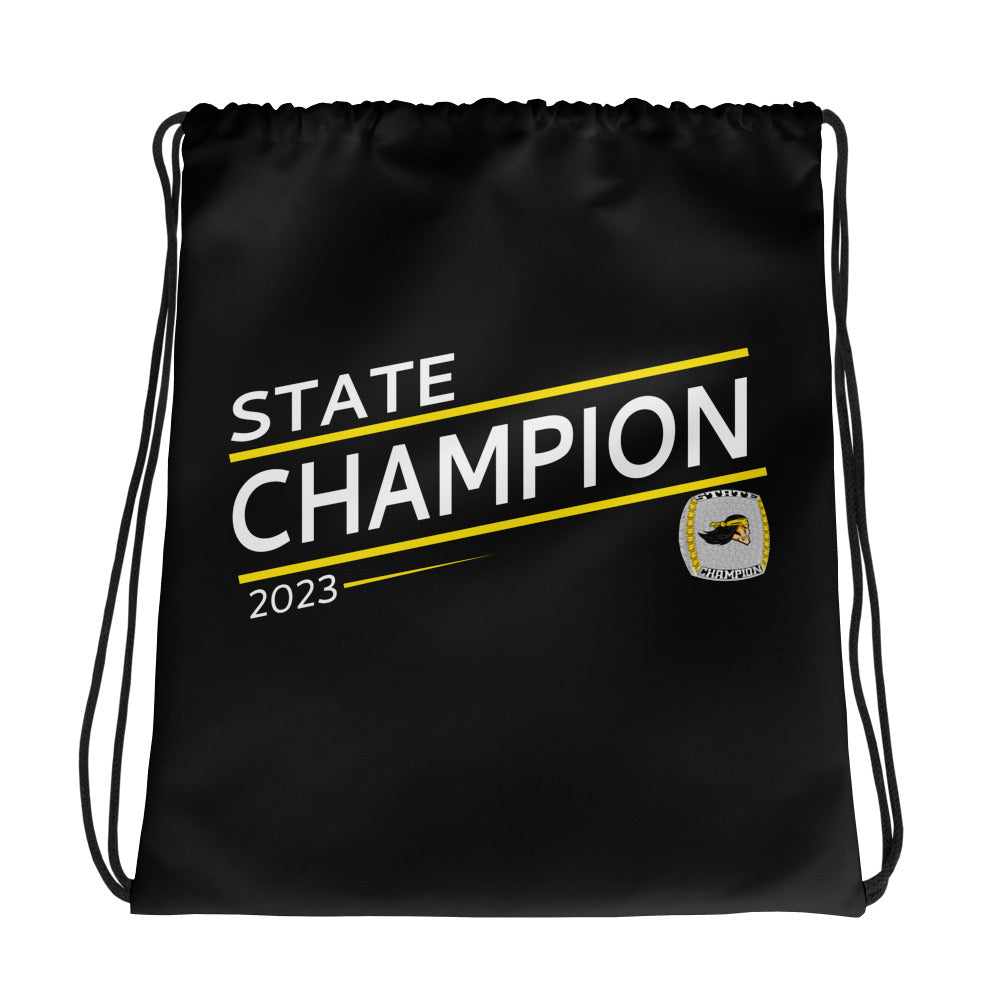 Pottsville High School Wrestling 2023 Drawstring bag