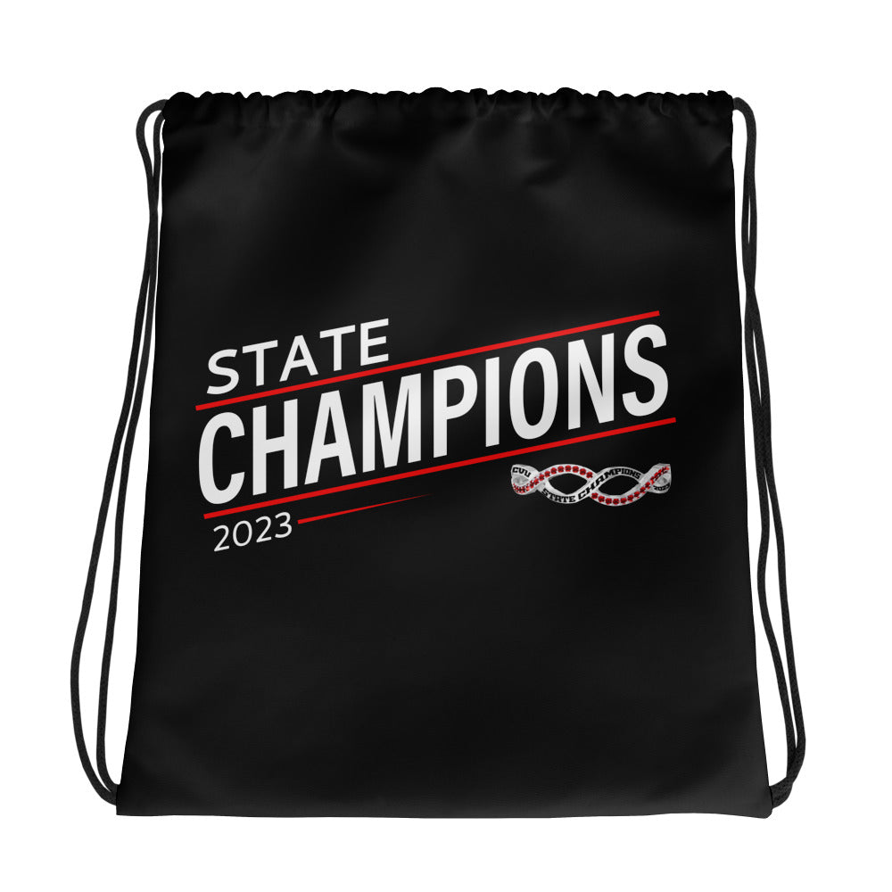 Champlain Valley Union High School Basketball -Women's 2023 Drawstring bag