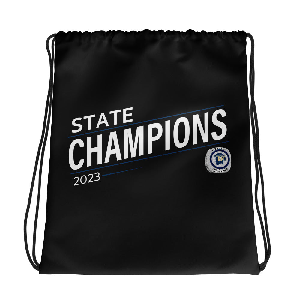 Wayzata High School Basketball -Men's 2023 Drawstring bag