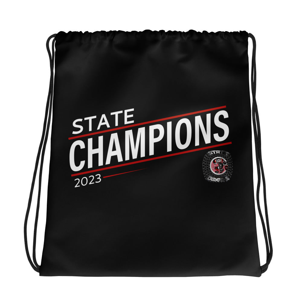 #51511 / Kake High School / Basketball -Men's / 2023 Drawstring bag