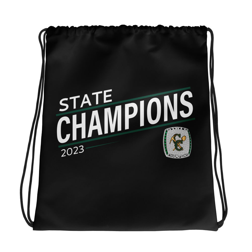 Coal City High School Wrestling 2023 Drawstring bag