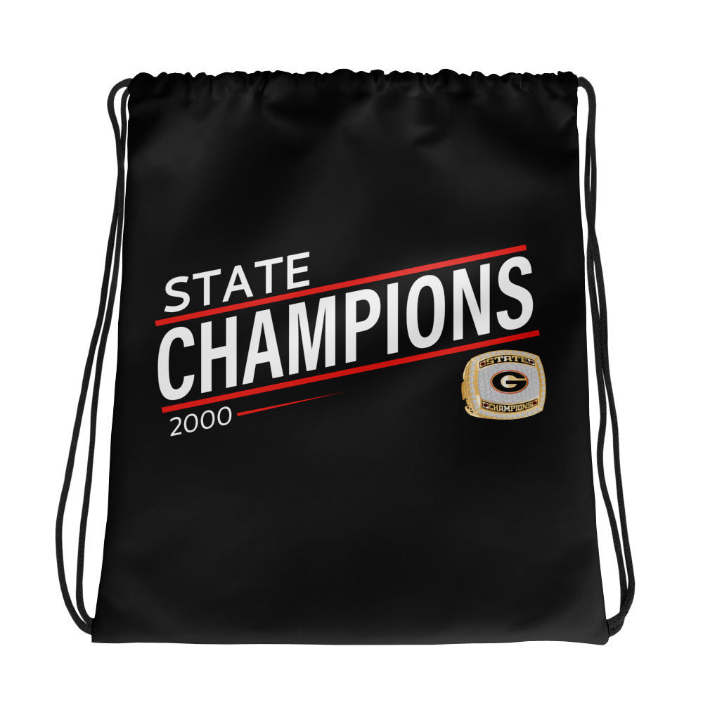 Graham Red Devils Football 2000 Drawstring bag