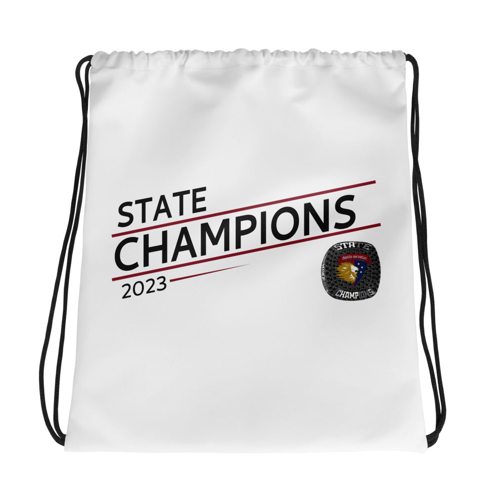 Washington Latin Public Charter School Wrestling 2023 Drawstring bag