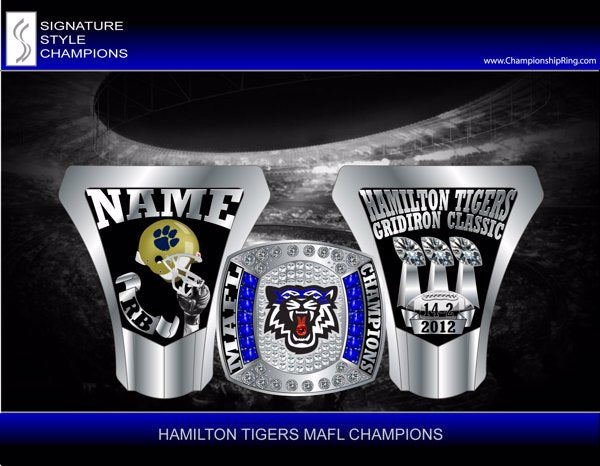 HAMILTON TIGERS Championship Ring