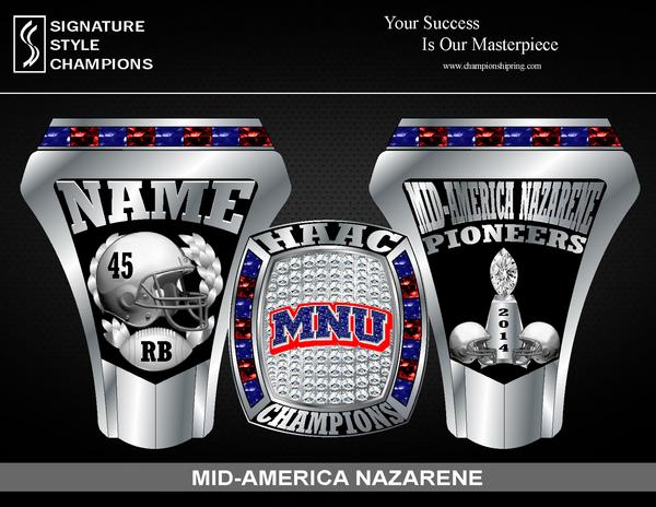 Mid-America Nazarene Pioneers Championship Ring