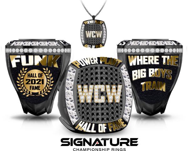 WCW POWER PLANT HOF Championship Ring