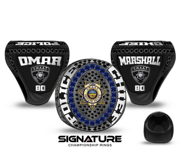 Police Chief Championship Ring
