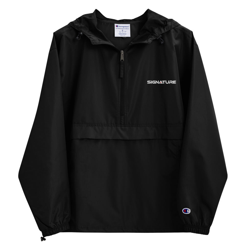Signature Embroidered Champion Packable Jacket