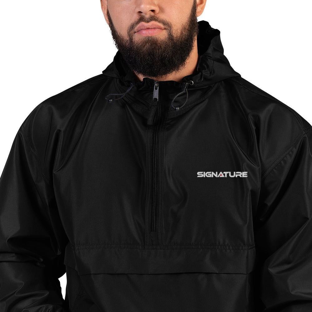 Signature Embroidered Champion Packable Jacket