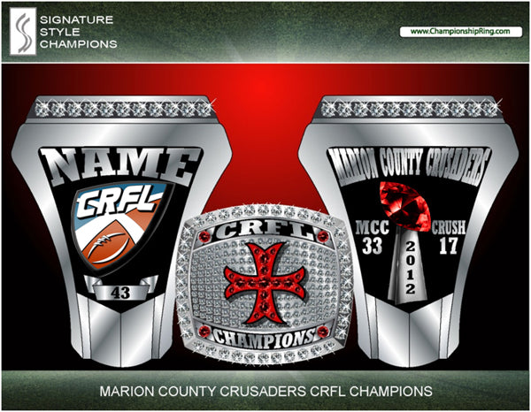 Marion County Crusaders Championship Ring