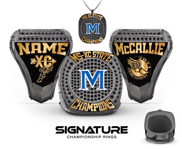 McCallie Blue Tornado Championship Ring