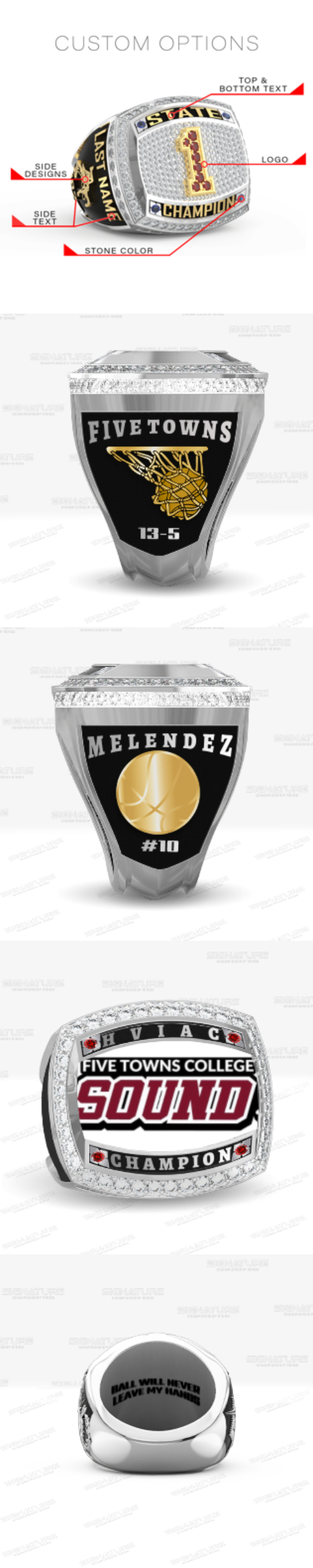 Custom Sports Ring - UmrGm4LJWzdrhXkf4B7ry1VY