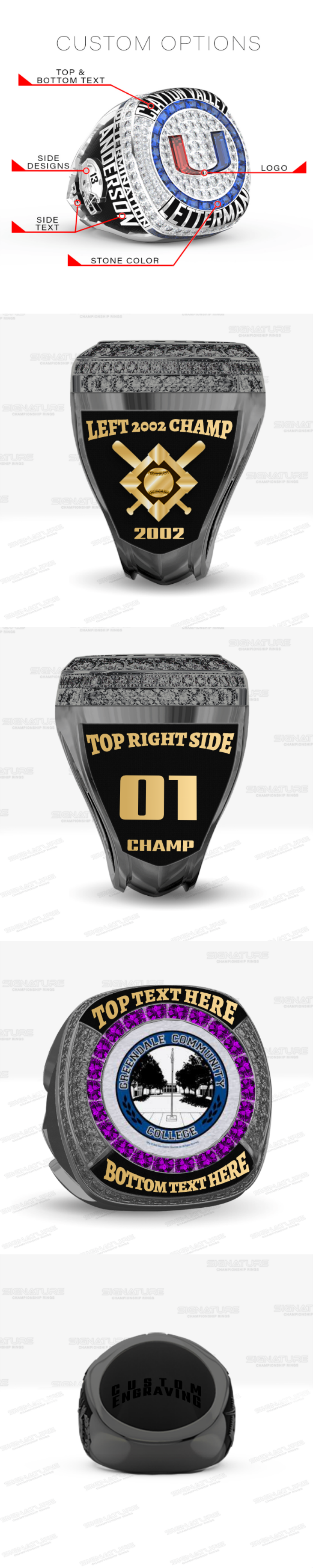 Custom Sports Ring - Z2bIQk8Vw87T3Dvvyn7oPpff