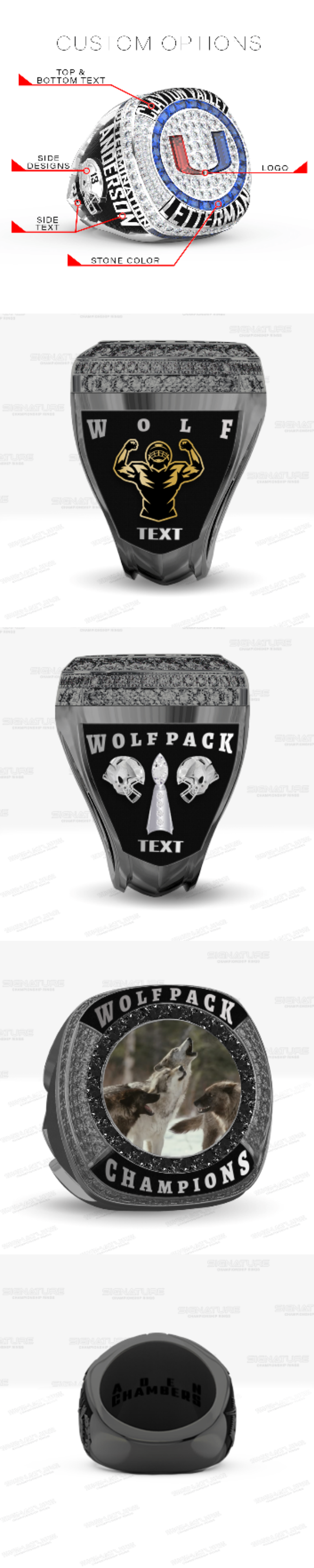 Custom Sports Ring - 86IX7zXIzp88LCLudwd63Rus