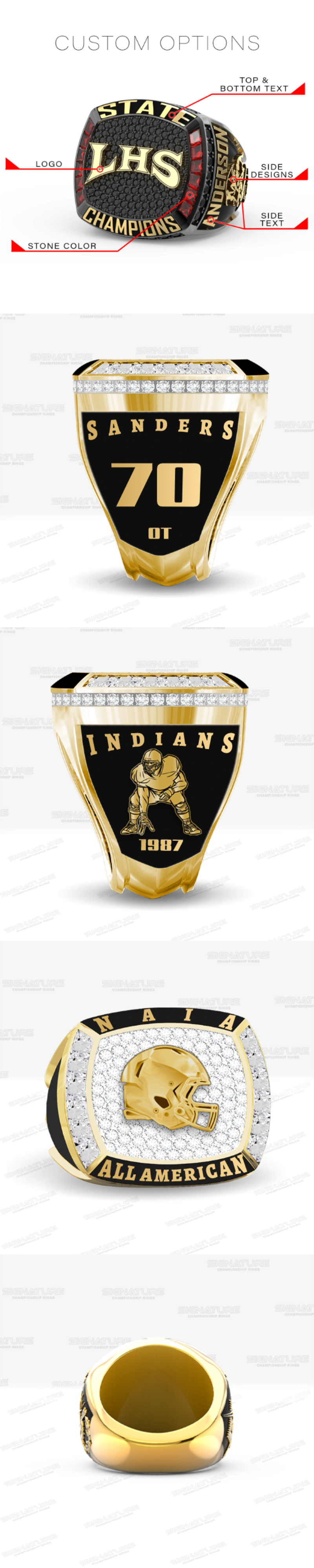 Custom Sports Ring - EzeZ0dEtfkvLWj9bOVile79X