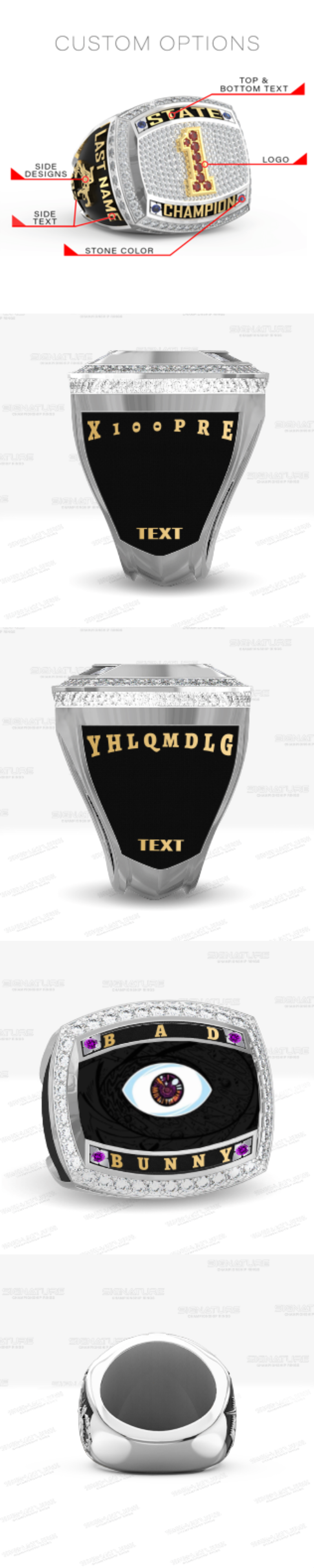 Custom Sports Ring - QUZfdLxtPewnufYufhhmJcYg
