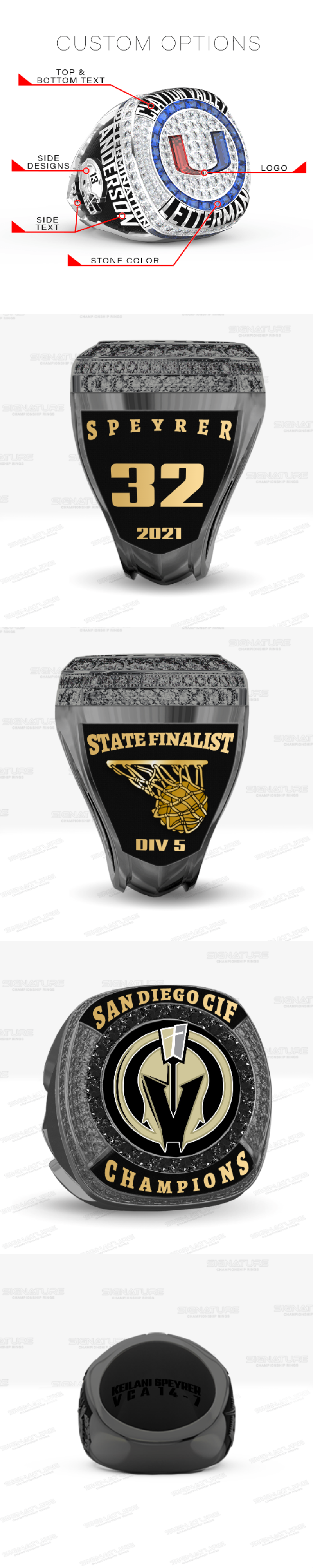 Custom Sports Ring - 6DFuJ0hOC4bo98V0Z7gzEi96