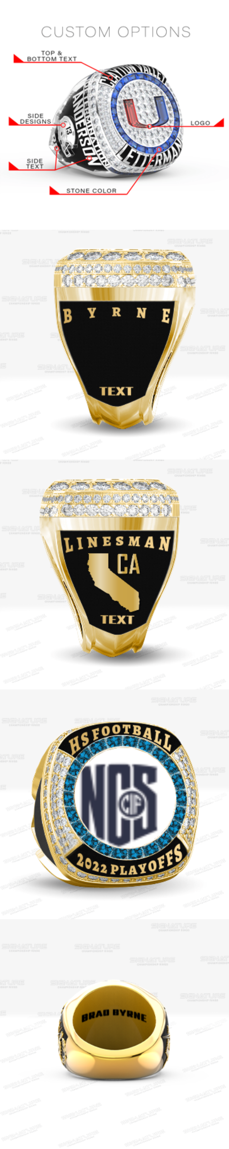 Custom Sports Ring - ZMN1ruQzVX8v2AFr9Zz7IjTn