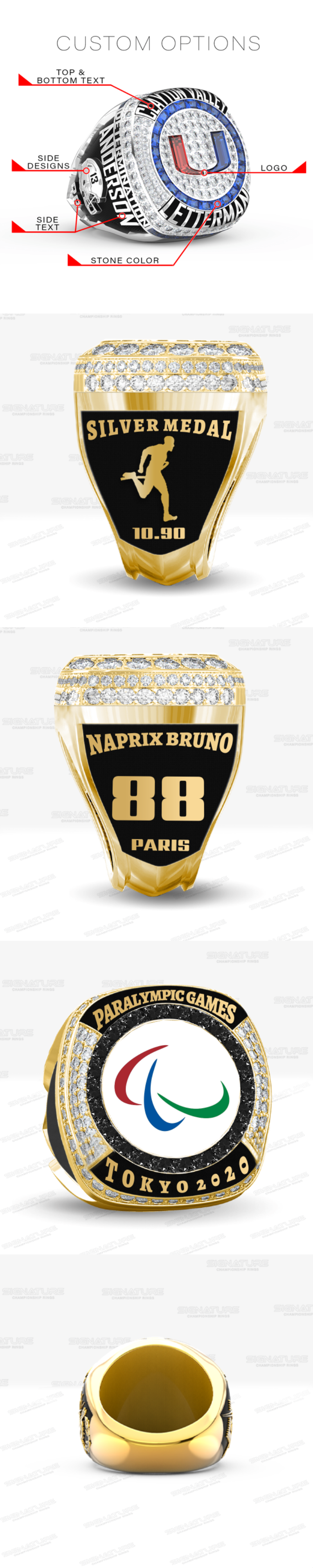 Custom Sports Ring - 3vCP87bzoXI30vDSszaKJ2aP