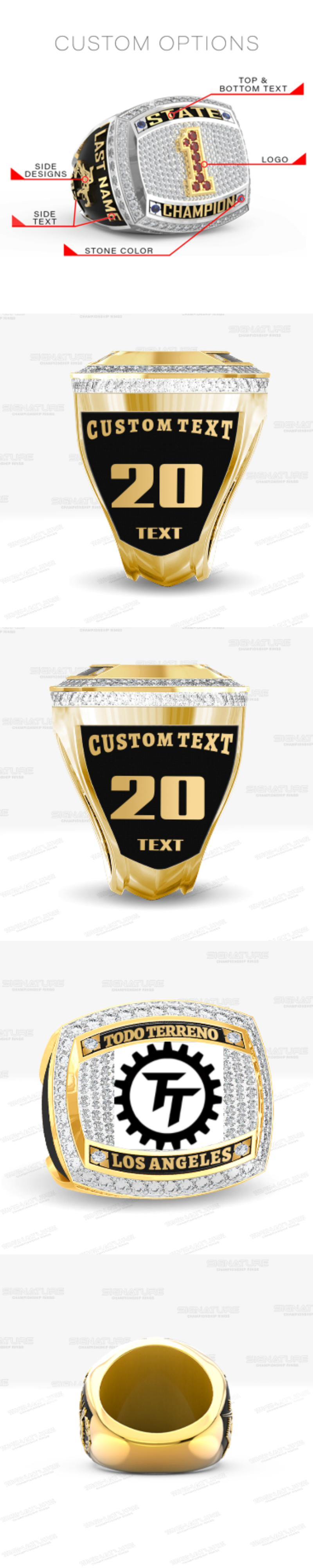 Custom Sports Ring - 8PTrUlXILltNaX54GZf30ISK