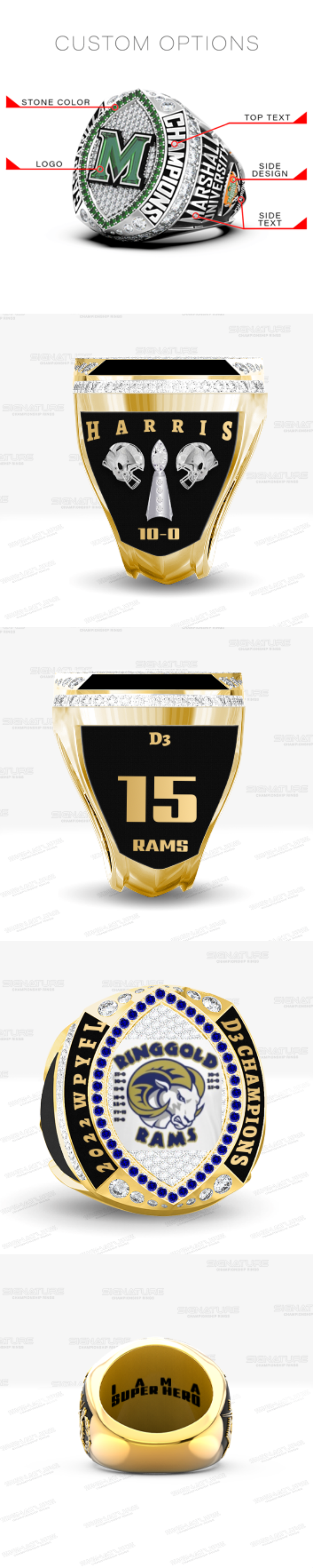 Custom Sports Ring - 5tQNHaDlS6hVTbDC5wTn0PkK