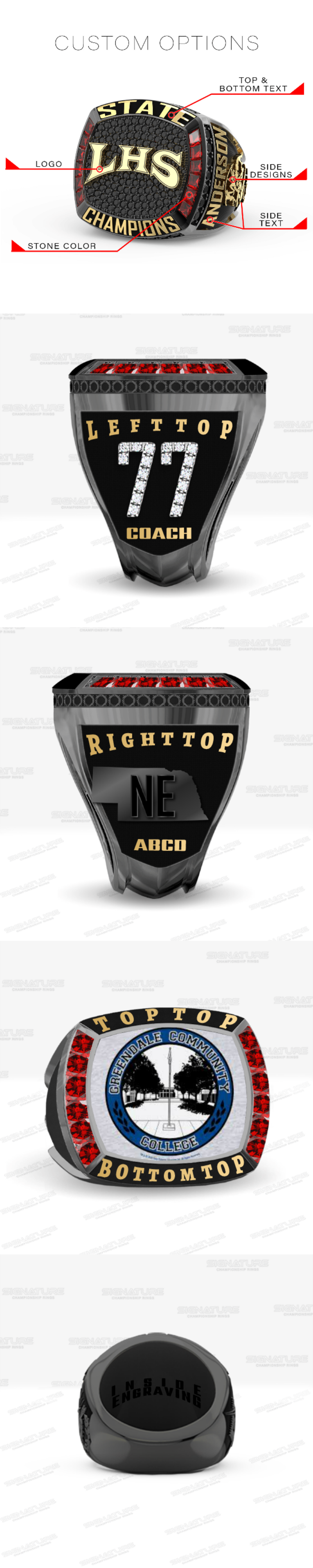 Custom Sports Ring-Simplified - 560LZQXgLno1pLPWSNOptelK